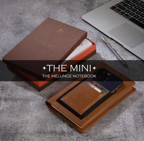 The Mini Melunge Notebook Tan