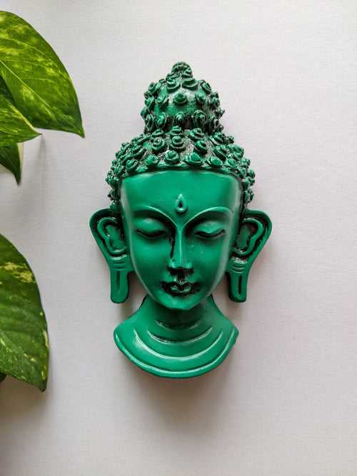 Green Buddha - Wall Mask