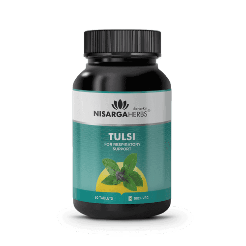 Tulsi Tablet - Daily tonic to improve respiration and boost immunity