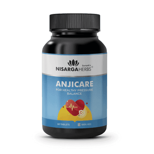 Anjicare -  Ayurvedic tablets designed to regulate and maintain healthy blood pressure levels naturally