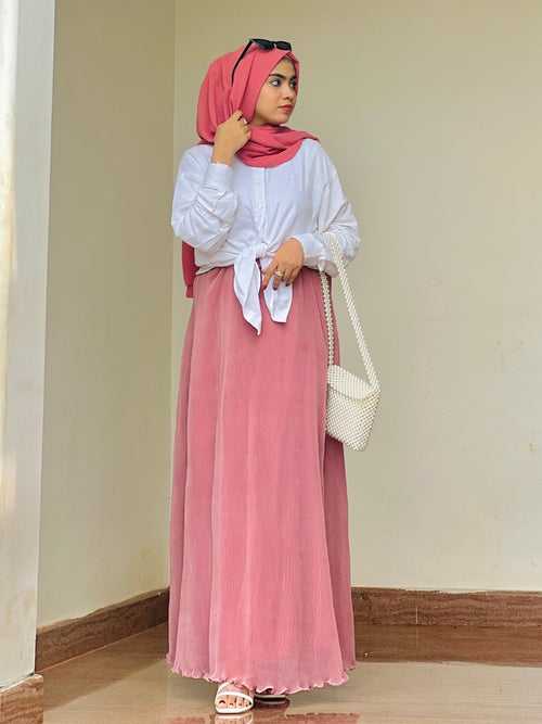 Flowy Skirt - Pink