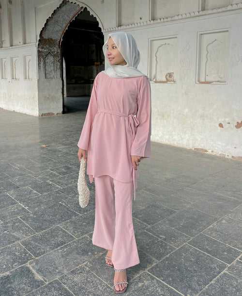 Nisa Co-ord Set - Pink