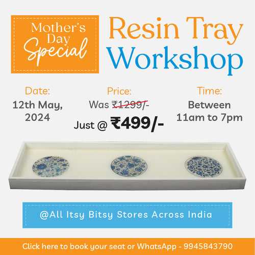 Mother's Day Special Resin Tray Workshop