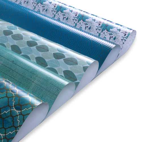 Aqua Vibe - Gift Wraps - Pack of 10 (Each Design 2 Sheets)