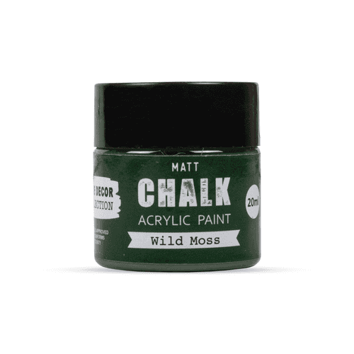 Home Decor Chalk Paint Wild moss 20ml Bottle