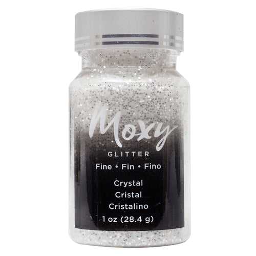 American Craft Moxy Glitter and Embossing Fine Crystal 1oz Bottle