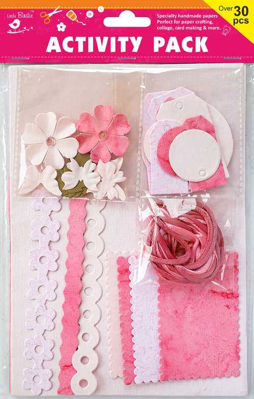 Specialty Craft Pack Floral Pink 35Pcs