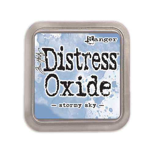 Tim Holtz Distress Oxide Ink Pad- Stormy Sky, 3 X 3, 1 pc