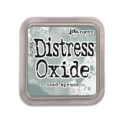 Tim Holtz Distress Oxide Ink Pad- Iced Spruce, 3 X 3, 1 pc