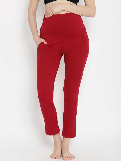 Maternity French Terry Casual Pants