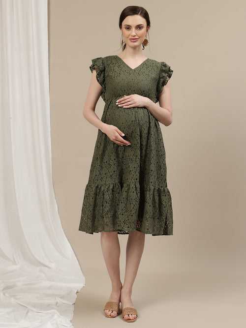 Maternity Lace Dress