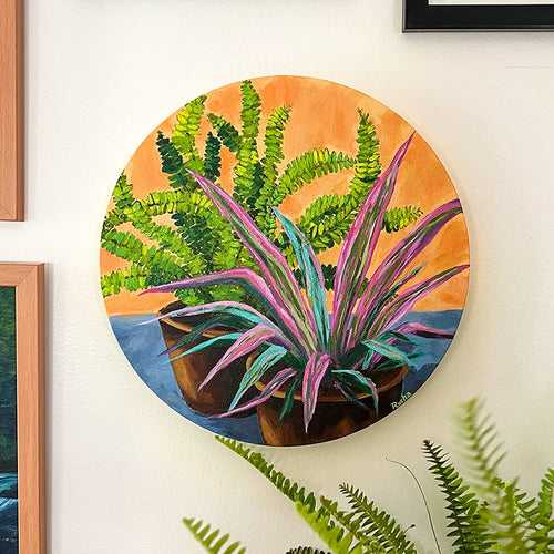 The plant duo - Painting
