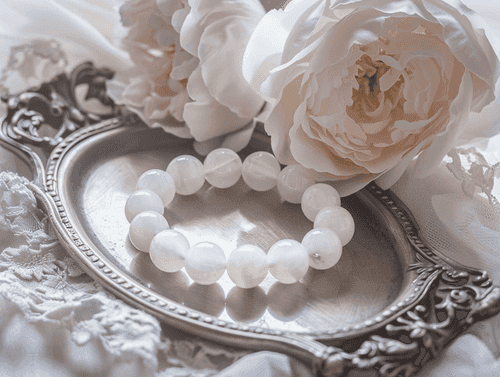 Selenite Bracelet for Spiritual Clarity | Brahmatells