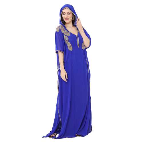 Designer Abaya Caftan Haute Couture Farasha Maxi Dress