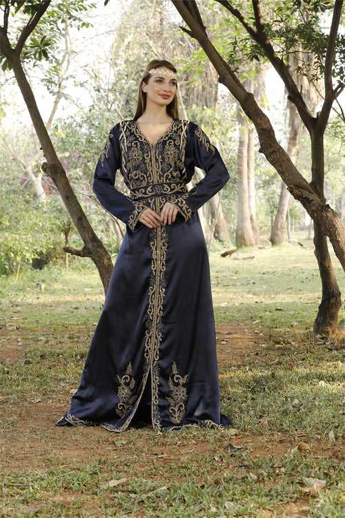 Kaftan Abaya Dress Wedding Gown by Maxim Creation