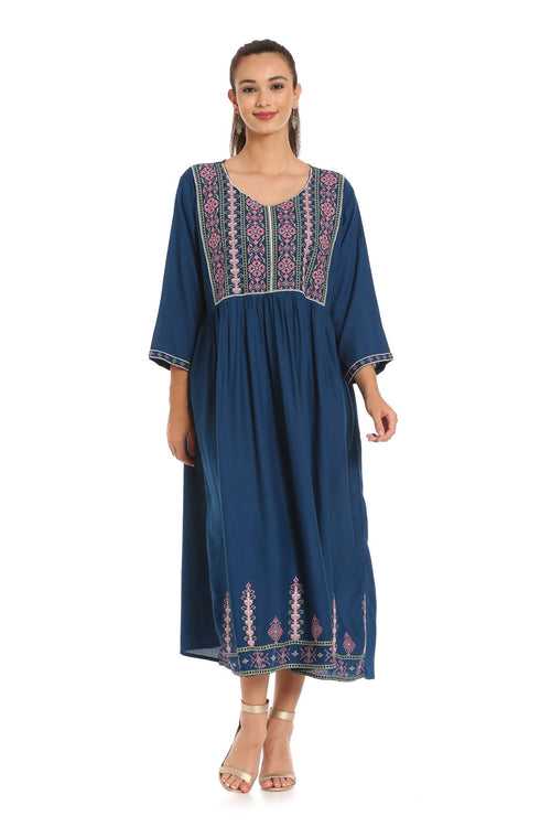 Designer Caftan Traditional Maxi Dress