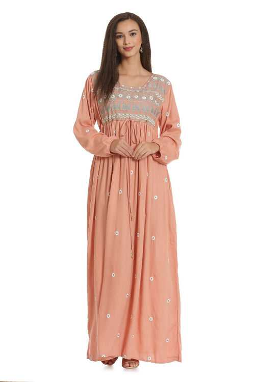 Arabian Casual Maxi Gown
