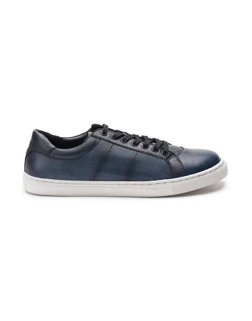 Heel & Buckle London Navy Patina Sneakers