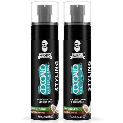 Muuchstac Cocoalo Hair Serum Spray for Men (Pack of 2,100 ml each)