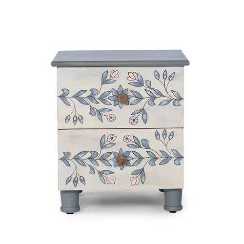 Boho Bliss Solid Wood Bedside Table