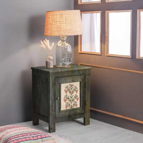 Cynthia Solid Wood Bedside Table
