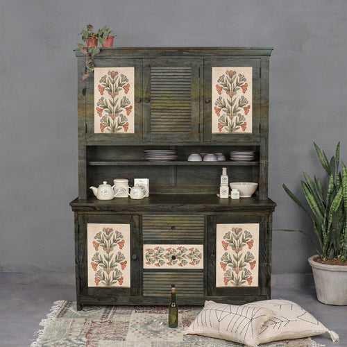 Cynthia Solid Wood Buffet & Sideboard Cabinet