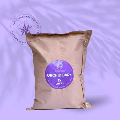 Kiwi Orchid Bark - Premium New Zealand Pine Bark | 12 Litres Bag - Small Chips