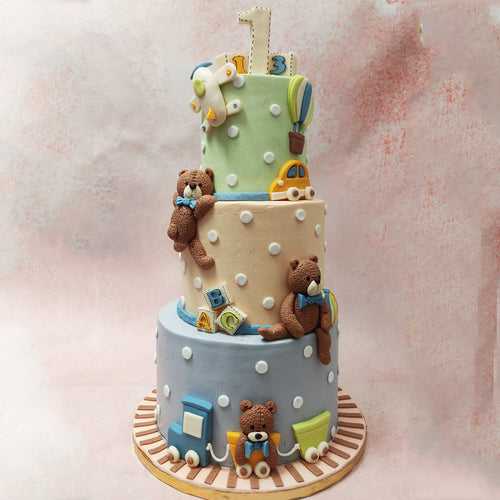 3 Tier Toy Cake