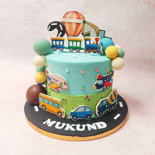 Travel Toys Cake
