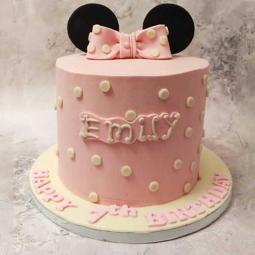 Minnie Ears Cake