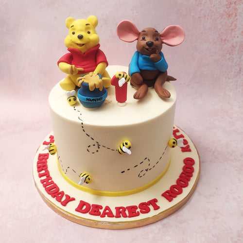 Pooh and Roo Cake