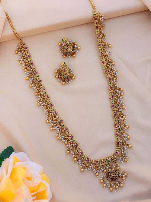 Charming Gutta Pusalu Long Necklace