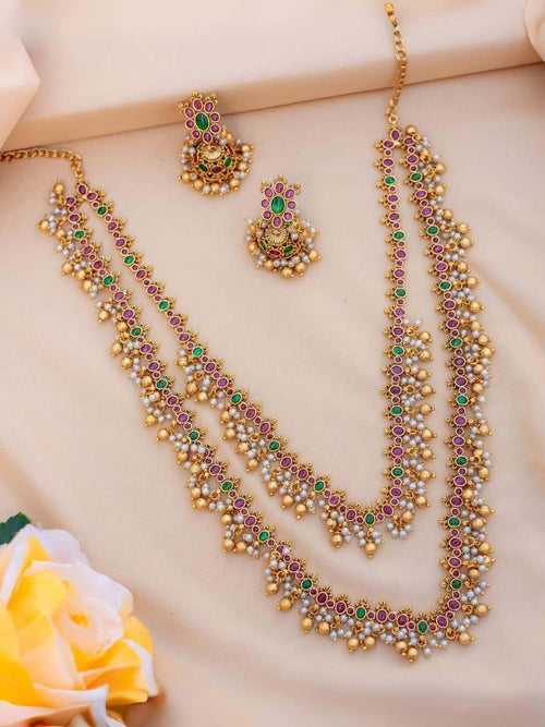 Double Layered Machilipatnam Bridal Necklace