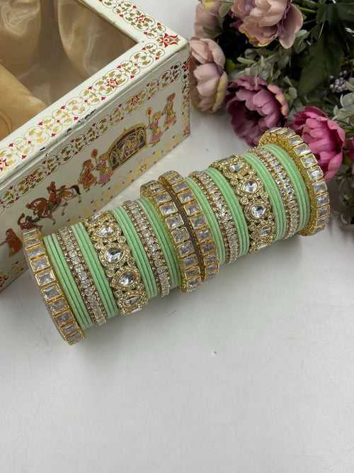 Light Green Punjabi Bridal Chooda