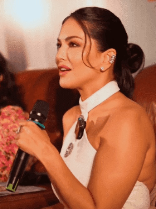 Sunny Leone In Double Dynamite Ear Cuff