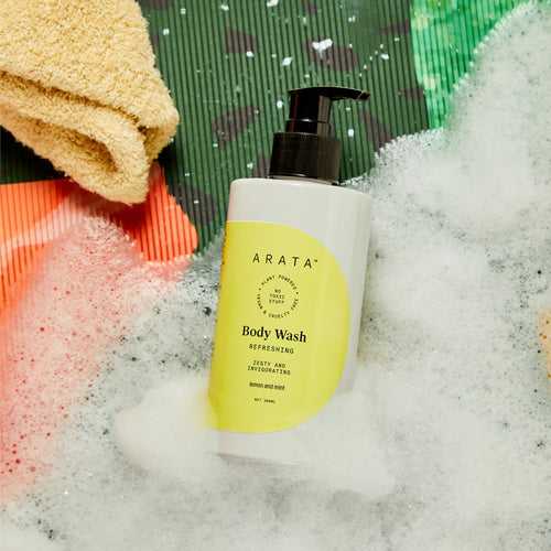 Arata Refreshing Body Wash (Lemon & Mint)