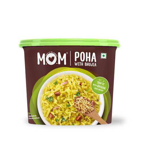 Poha with Bhujia, 80g - Ready to Eat | Instant Food | No Added Preservatives