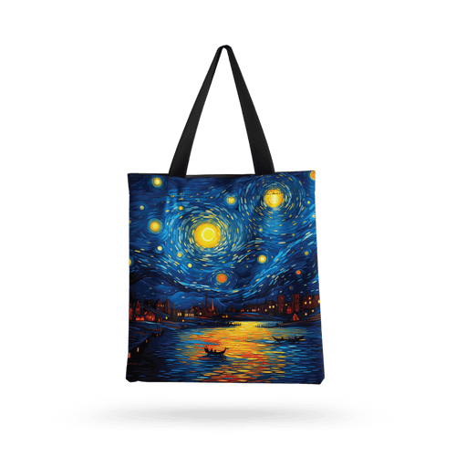 A Fool's Moon all over printed  Tote Bag with zipper