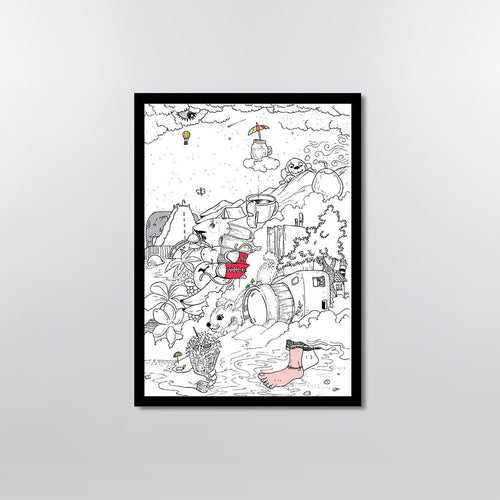 Adventurer Framed Poster