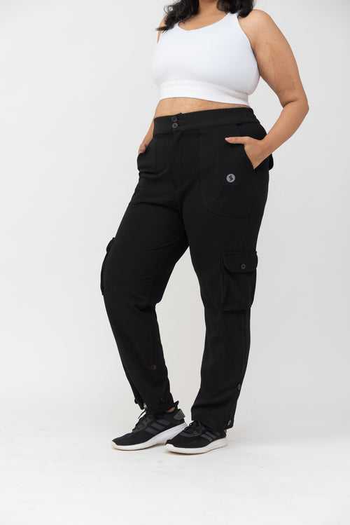 All Star Cargo Pants: Black