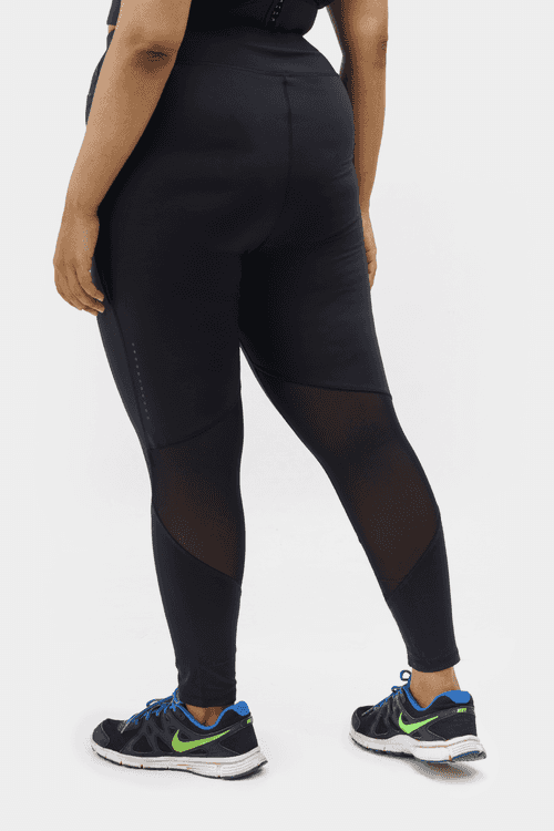 All Eyes On Me Leggings- Black