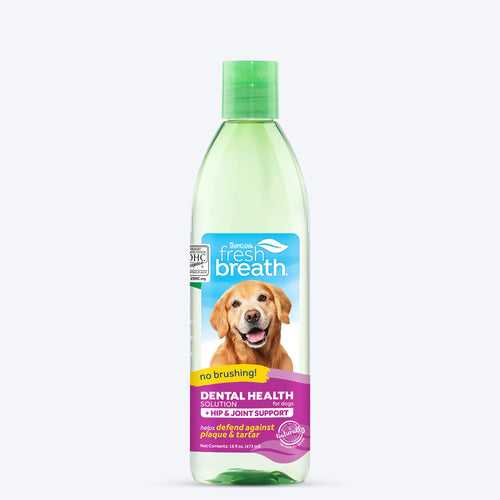 Tropiclean Fresh Breath Water Additive for Dogs - Hip & Joint - 473 ml