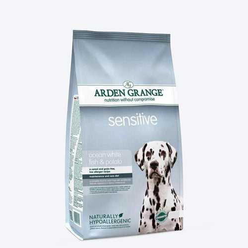 Arden Grange Sensitive Adult Dry Dog Food - Ocean White Fish and Potato