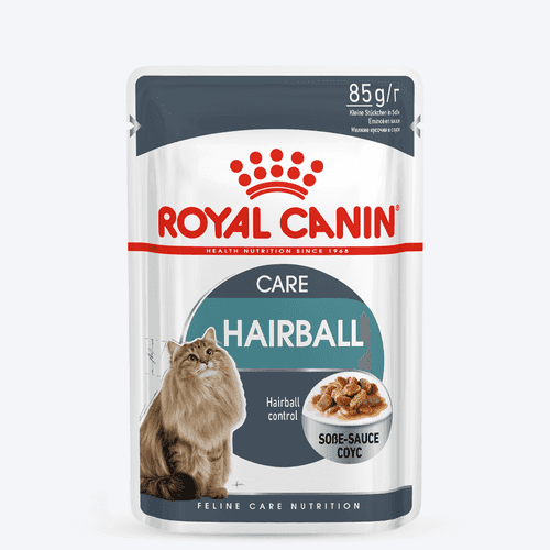 Royal Canin Hairball Care Gravy Wet Cat Food - 85 g packs