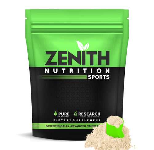 Zenith Sports Whey Protein with Enzymes for Digestion | 26g protein | (French Vanilla)