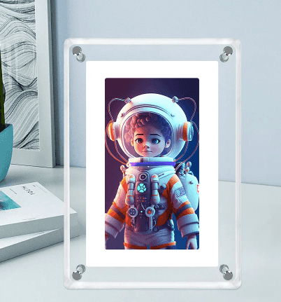 LCD Crystal Digital Video Frame : 7 inches