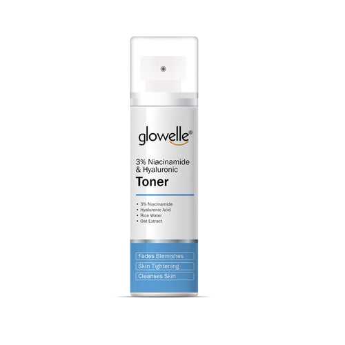 Glowelle 3% Niacinamide & Hyaluronic Toner