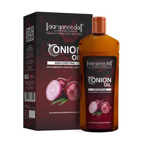 Onion Oil For Anti -Greying, Anti-Dandruff & Hair Fall Control- 200 ml