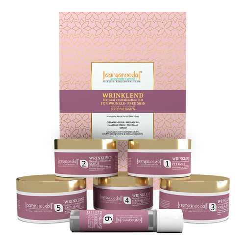 AaryanVeda - Wrinklend Natural Revitalization Kit - 260gm