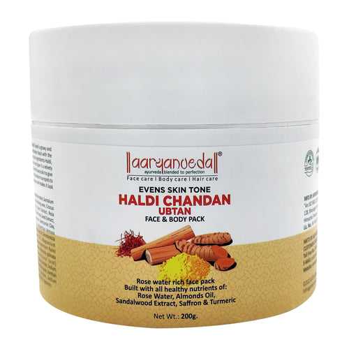 Aaryanveda -Haldi Chandan Ubtan Face & Body Pack